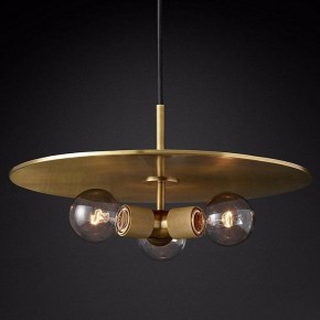 Подвесной светильник Imperiumloft Rh Utilitaire Disk Triple Pendant 40.2339 в Губахе - gubaha.mebel24.online | фото