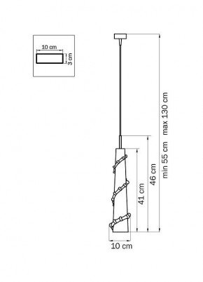 Подвесной светильник Lightstar Petalo 804310 в Губахе - gubaha.mebel24.online | фото 4