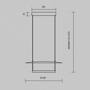 Подвесной светильник Maytoni Ambience MOD280PL-L30B3K1 в Губахе - gubaha.mebel24.online | фото 4