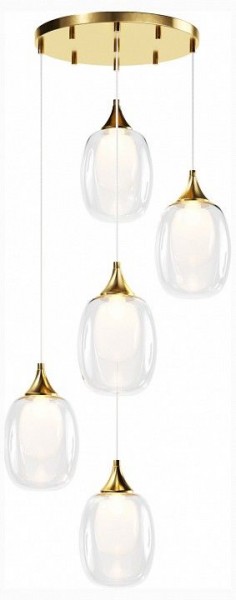 Подвесной светильник Maytoni Aura MOD016PL-05BS в Губахе - gubaha.mebel24.online | фото