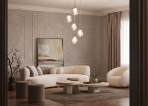 Подвесной светильник Maytoni Aura MOD016PL-05BS в Губахе - gubaha.mebel24.online | фото 4
