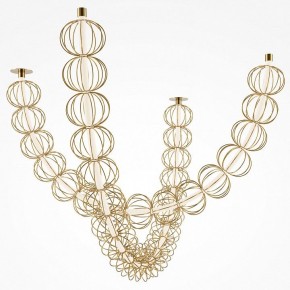 Подвесной светильник Maytoni Golden Cage MOD216PL-L42G3K в Губахе - gubaha.mebel24.online | фото 2
