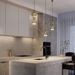 Подвесной светильник Maytoni Level MOD253PL-L18BS3K3 в Губахе - gubaha.mebel24.online | фото 3