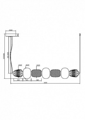Подвесной светильник Maytoni Pattern MOD267PL-L42CH3K в Губахе - gubaha.mebel24.online | фото 4