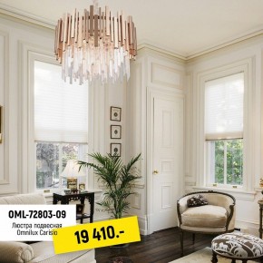 Подвесной светильник Omnilux Carisio OML-72803-09 в Губахе - gubaha.mebel24.online | фото 3