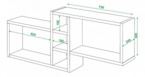 Полка книжная Домино ПК-20 в Губахе - gubaha.mebel24.online | фото 3