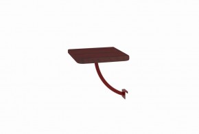 Полка прикроватная квадратная (МилСон) в Губахе - gubaha.mebel24.online | фото 8