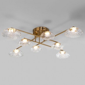 Потолочная люстра Eurosvet Ripple 50389 LED латунь в Губахе - gubaha.mebel24.online | фото