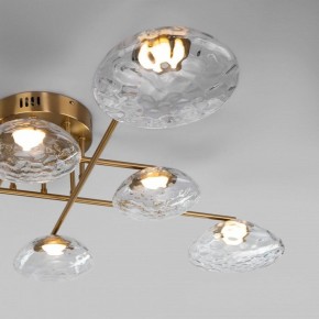 Потолочная люстра Eurosvet Ripple 50389 LED латунь в Губахе - gubaha.mebel24.online | фото 6