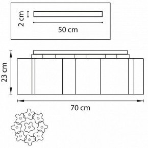 Потолочная люстра Lightstar Nubi 802093 в Губахе - gubaha.mebel24.online | фото 2