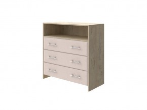 PROxSON Комод Varna (ЛДСП Бунратти+ткань Бунратти/Ultra Суфле) 90x40 в Губахе - gubaha.mebel24.online | фото