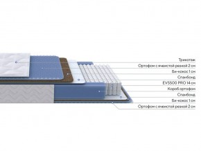 PROxSON Матрас Active Comfort M (Ткань Трикотаж Эко) 120x190 в Губахе - gubaha.mebel24.online | фото 2