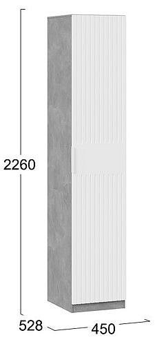 Шкаф для белья Хилтон в Губахе - gubaha.mebel24.online | фото 4
