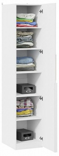 Шкаф для белья Порто СМ-393.07.002 в Губахе - gubaha.mebel24.online | фото 3