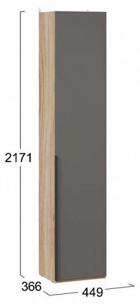 Шкаф для белья Порто СМ-393.07.211 в Губахе - gubaha.mebel24.online | фото 12