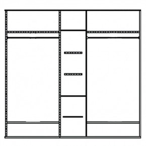 Шкаф для одежды Лика (ММ-137-01/05Б) в Губахе - gubaha.mebel24.online | фото 4
