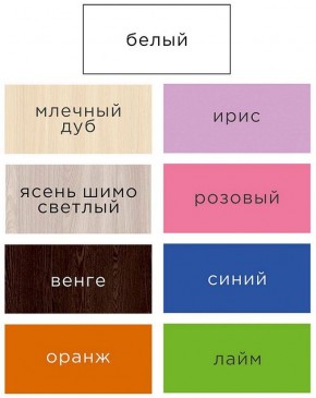 Шкаф ДМ 800 Малый (белый) в Губахе - gubaha.mebel24.online | фото 2