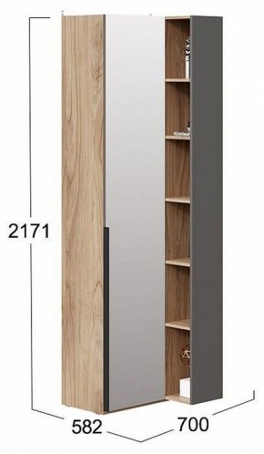 Шкаф комбинированный Порто СМ-393.21.025 в Губахе - gubaha.mebel24.online | фото 2
