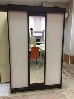 Шкаф-купе Басса ШКК 551 венге-дуб шимо светлый/темный в Губахе - gubaha.mebel24.online | фото 4