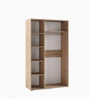 Шкаф-купе Бланка Дуб сонома/Белый в Губахе - gubaha.mebel24.online | фото 2