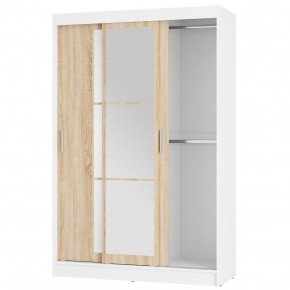 Шкаф-купе Денвер ШКК-03 (белый/сонома) в Губахе - gubaha.mebel24.online | фото 3