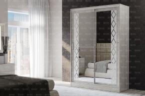 Шкаф-купе Флоренция 1,5 с 2 зеркалами в Губахе - gubaha.mebel24.online | фото 1