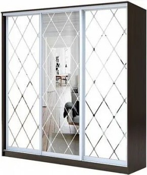 Шкаф-купе ХИТ 22-20-666 РОМБ БОЛЬШОЙ МАТОВЫЙ в Губахе - gubaha.mebel24.online | фото