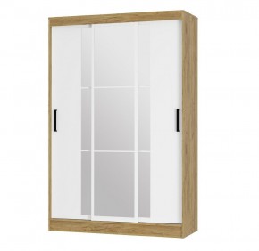 Шкаф-купе Тайм ШКК-03 (крафт/белый) в Губахе - gubaha.mebel24.online | фото