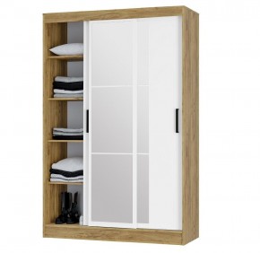 Шкаф-купе Тайм ШКК-03 (крафт/белый) в Губахе - gubaha.mebel24.online | фото 3