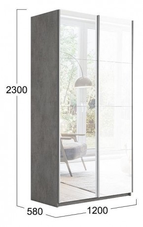 Шкаф-купе Траст СШК 2.120.60-13.15 в Губахе - gubaha.mebel24.online | фото 3