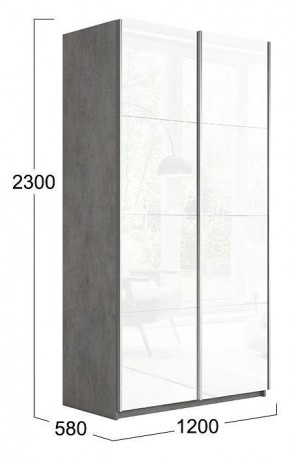 Шкаф-купе Траст СШК 2.120.60-15.15 в Губахе - gubaha.mebel24.online | фото 3