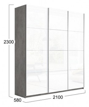 Шкаф-купе Траст СШК 2.210.70-15.15.15 в Губахе - gubaha.mebel24.online | фото 3