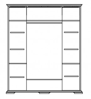 Шкаф Лика с зеркалом (ММ 137-01/04) в Губахе - gubaha.mebel24.online | фото 4