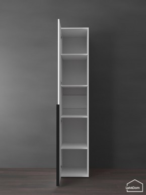 Шкаф Linnea MHR-1-2 2050х400х510 (Белый-М 11.1.2) в Губахе - gubaha.mebel24.online | фото 4