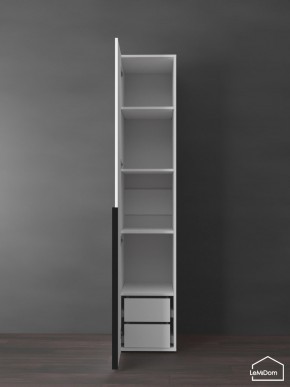 Шкаф Linnea MHR-1-4 2050х400х510 (Белый-М 11.1.1) в Губахе - gubaha.mebel24.online | фото 7