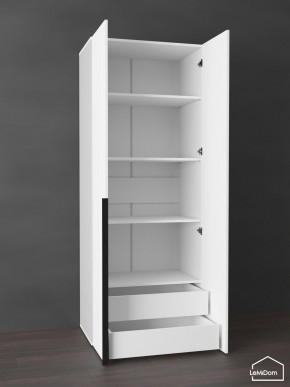 Шкаф Linnea MHR-2-4 2050х800х510 (Белый-М 11.1.2) в Губахе - gubaha.mebel24.online | фото 5
