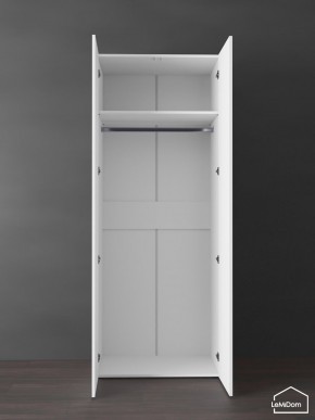 Шкаф Linnea MHR-2PO 2050х800х510 (Белый-М 11.1.2) в Губахе - gubaha.mebel24.online | фото 4