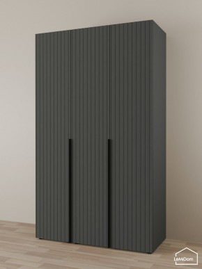 Шкаф Linnea MHR-3-1 2050х1200х510 (Графит-М 11.1.25) в Губахе - gubaha.mebel24.online | фото 1