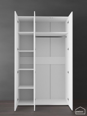Шкаф Linnea MHR-3PO-1 2050х1200х510 (Белый-М 11.1.2) в Губахе - gubaha.mebel24.online | фото 5