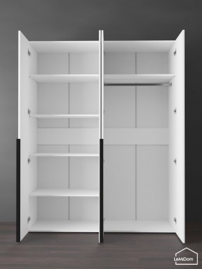 Шкаф Linnea MHR-4-1 2050х1600х510 (Белый-М 11.1.2) в Губахе - gubaha.mebel24.online | фото 4