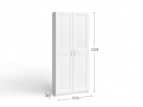 Шкаф МАКС двухстворчатый, цвет белый в Губахе - gubaha.mebel24.online | фото 3