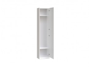 Шкаф МАКС однодверный узкий, цвет белый в Губахе - gubaha.mebel24.online | фото 2