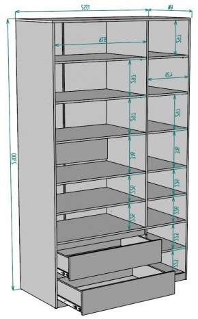 Шкаф Мальта H219 в Губахе - gubaha.mebel24.online | фото 2