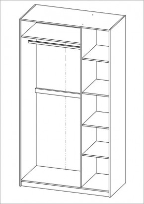 Шкаф ПЕГАС трехдверный, цвет белый в Губахе - gubaha.mebel24.online | фото