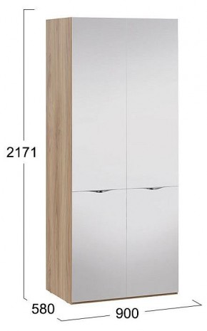 Шкаф платяной Глосс СМ-319.07.212 в Губахе - gubaha.mebel24.online | фото 3
