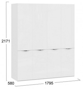 Шкаф платяной Глосс СМ-319.07.441 в Губахе - gubaha.mebel24.online | фото 3