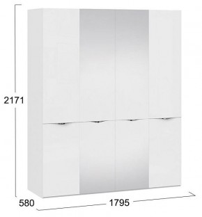 Шкаф платяной Глосс СМ-319.07.442 в Губахе - gubaha.mebel24.online | фото 4