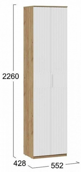 Шкаф платяной Хилтон Исп. 2 в Губахе - gubaha.mebel24.online | фото 7