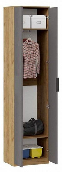 Шкаф платяной Хилтон Исп. 2 в Губахе - gubaha.mebel24.online | фото 3