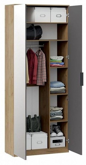 Шкаф платяной Хилтон Исп. 2.1 в Губахе - gubaha.mebel24.online | фото 4